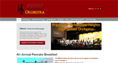 Desktop Screenshot of bbhhsorchestra.com